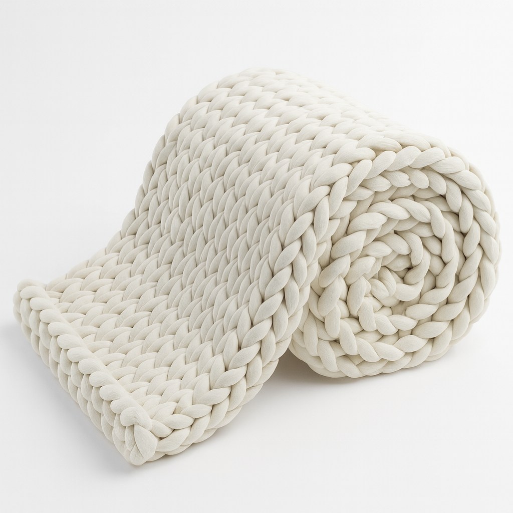 Scandisnooze – Stickat tyngdtäcke