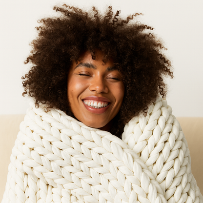 Scandisnooze – Stickat tyngdtäcke